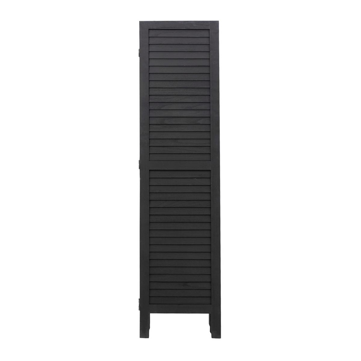 PARAVENT Anthrazit - Anthrazit, Holz (200/170/2cm) - MCW