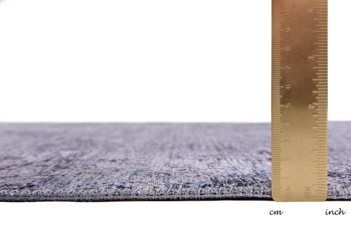 VINTAGE-TEPPICH Cecilia 190x290 cm - Grau, Textil (190/290cm) - Gino Falcone
