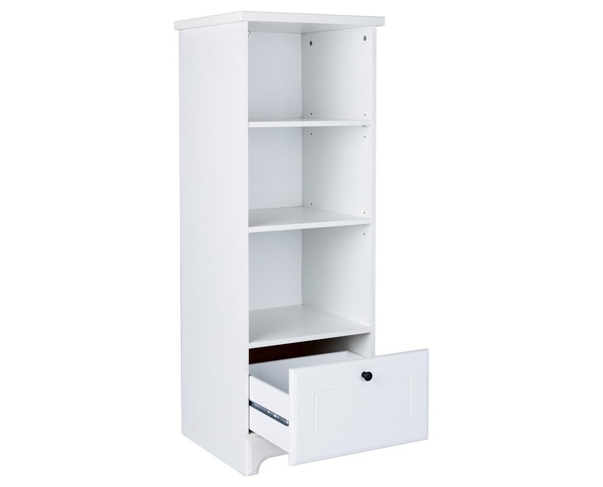 STANDREGAL Thilo Soft-Close - Weiß, Holzwerkstoff (48/126/40cm) - arthur berndt
