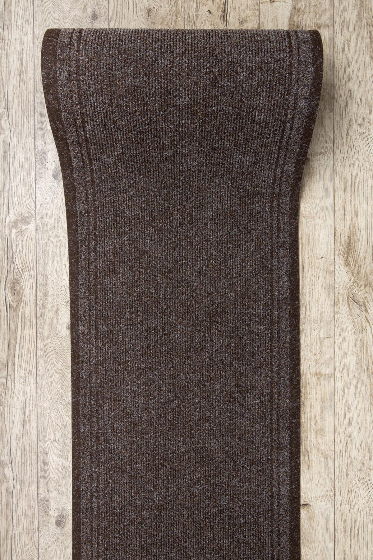 LÄUFER MALAGA braun 80/100 cm - Braun, Textil (80/100cm) - rugsX
