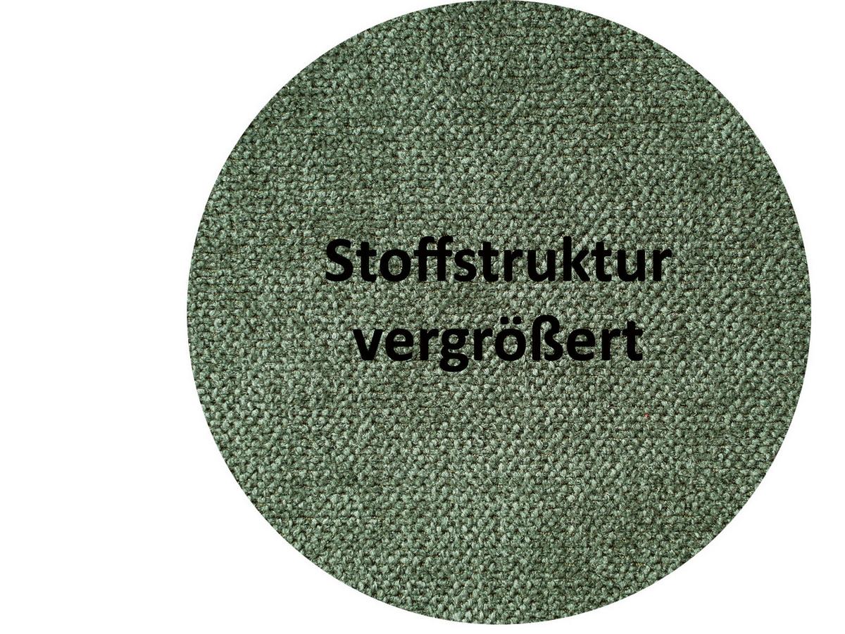 KISSENHÜLLE FarbTon Chenille-Haptik oliven-grün 50/50 cm - Dunkelgrün, Textil (50/50cm) - beties Heimtextil