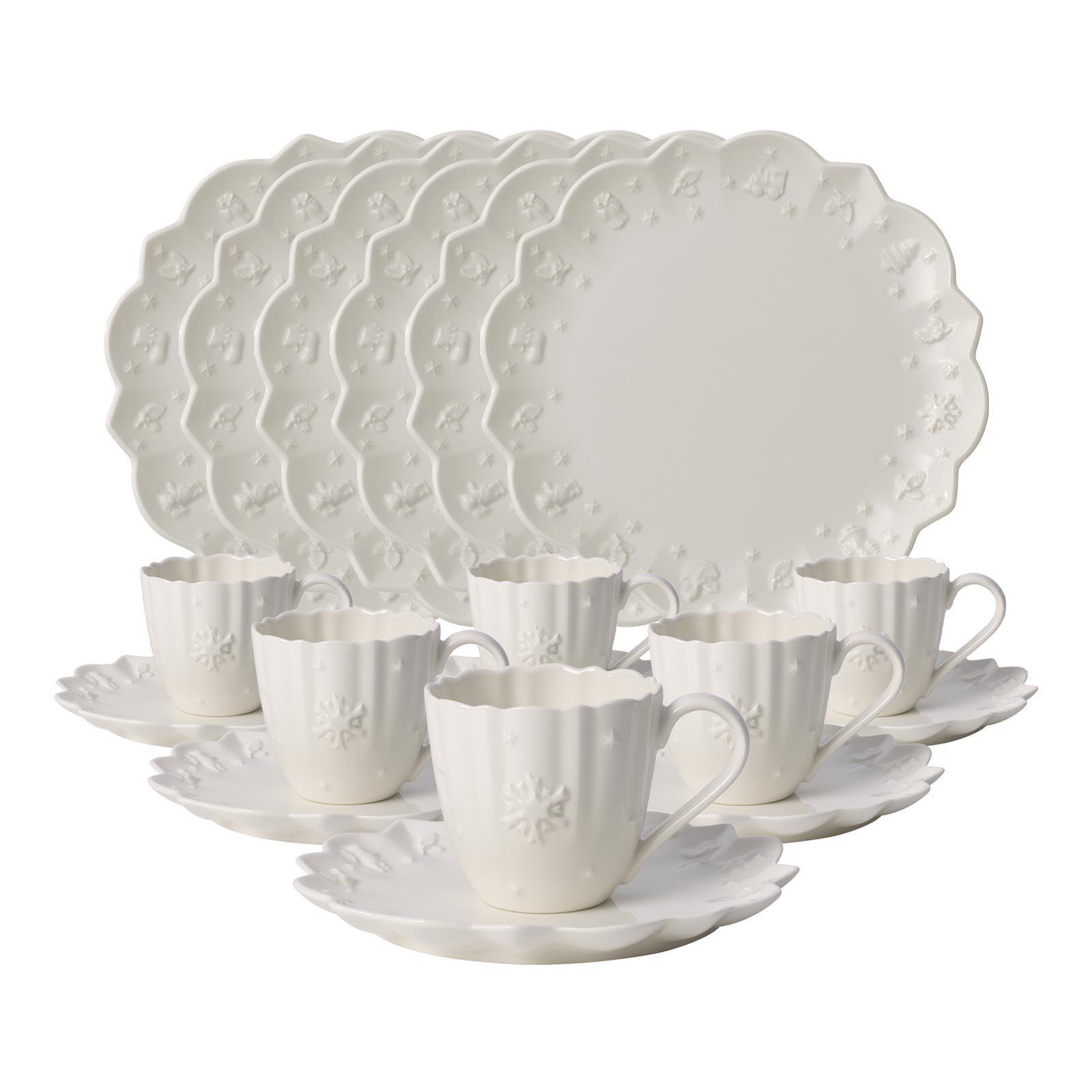KAFFEESERVICE Toy's Delight Royal Classic weiß 18-tlg. - Weiß, Keramik (2/2/2cm) - Villeroy & Boch