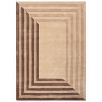 TEPPICH Beige 160/230 cm Viskose Sarai - Beige, Textil (160/230cm) - Beliani
