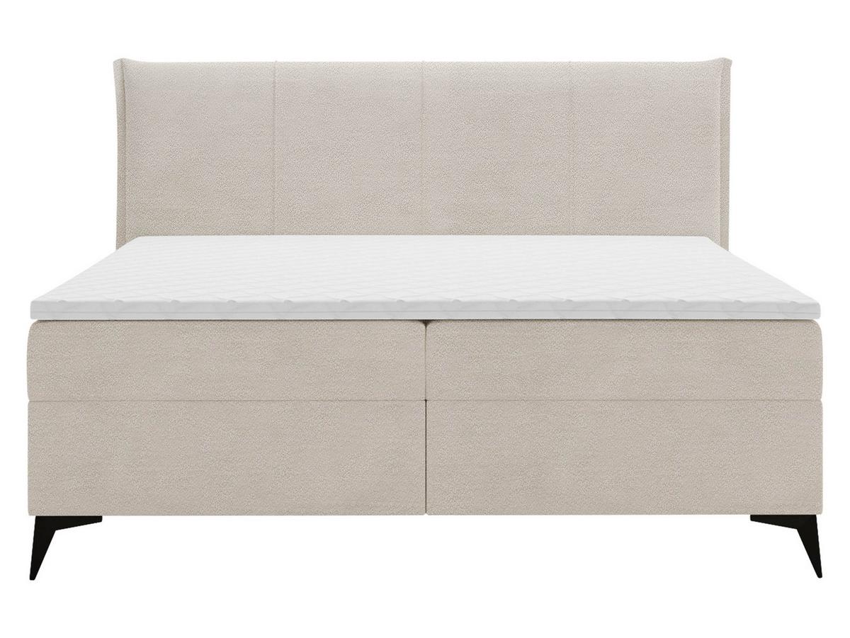 BOXBETT Eco Bis - H3 - Schwarz/Naturfarben, Holz/Holzwerkstoff (160/200cm) - MIRJAN24