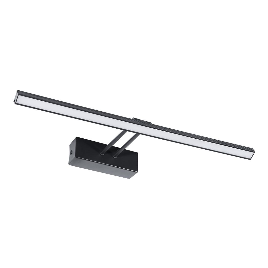 SPIEGELLEUCHTE LED Schwarz 6000K 40/10,5/4 cm - Schwarz, Kunststoff (4/40/10.5cm) - EMKE