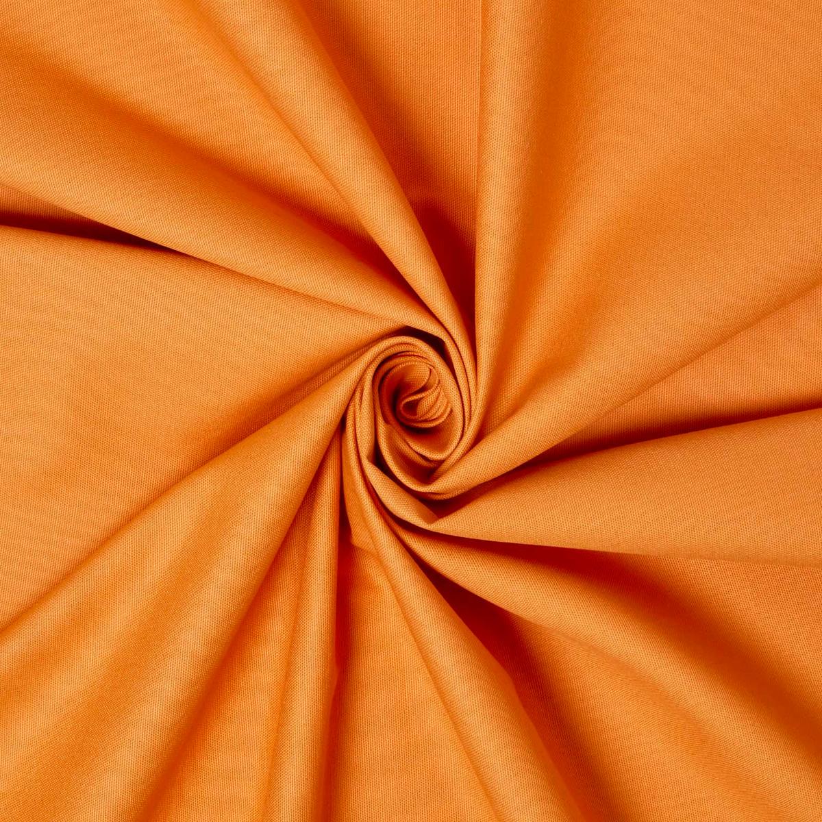 BAUMWOLLSTOFF Meterware terrakotta, 150 cm - Terracotta, Textil (150/100cm) - Homescapes