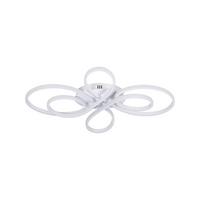 LED-DECKENLEUCHTE Alaric 80/50/8.5 cm - Weiß, Metall (80/50/8.5cm) - Nettlife