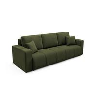 SOFA Vasco 3 Sitzplätze Grün - Grün, Holz (244/86/92cm) - Petits-meubles