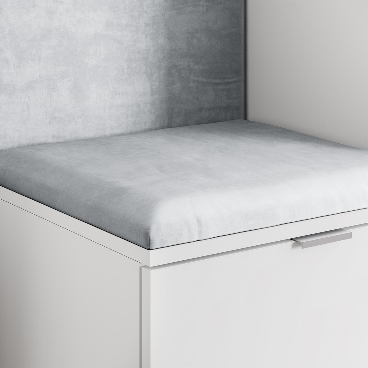 GARDEROBENSCHRANK LORI 95/181/51 cm Modern Eiche Wotan - Eiche Wotan/Hellgrau, Holzwerkstoff (95/181/51cm) - MASSENO
