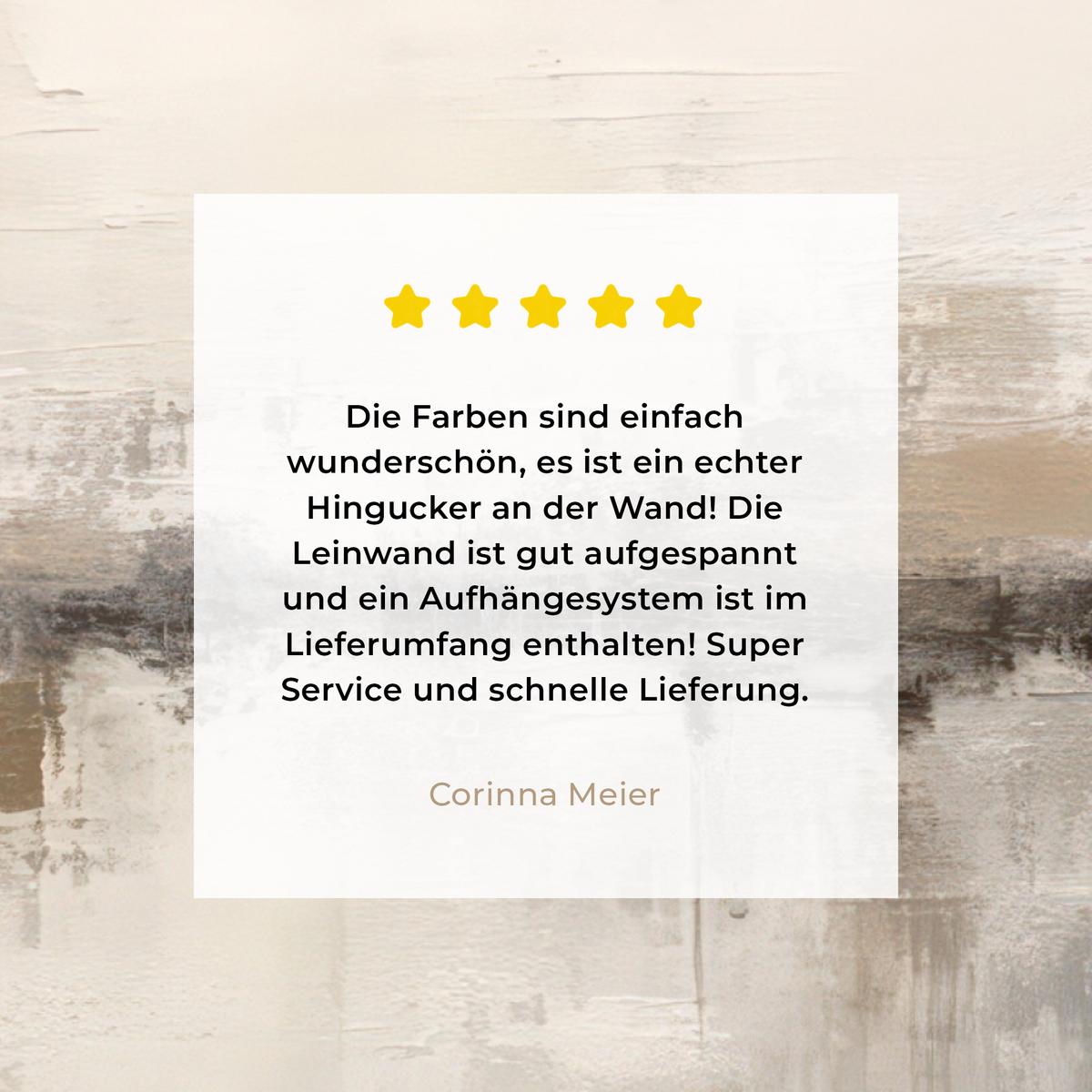 LEINWANDBILD Moderne Kunst - Abstrakt - Beige Wandbild Wohnzimmer 50x50 cm - Beige, Textil (50/50cm) - MuchoWow