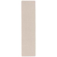SCHLINGEN LÄUFER MODERN DIAMOND - Sandfarben, Textil (100/100cm) - Snapstyle