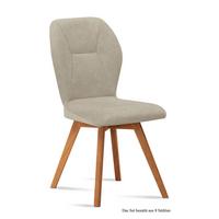 ESSZIMMERSTUHL (8er-Set) Donia 51x92x60 Eiche geölt/Natur - Eichefarben/Naturfarben, Kunststoff (60/92/51cm) - 58aufmkessel