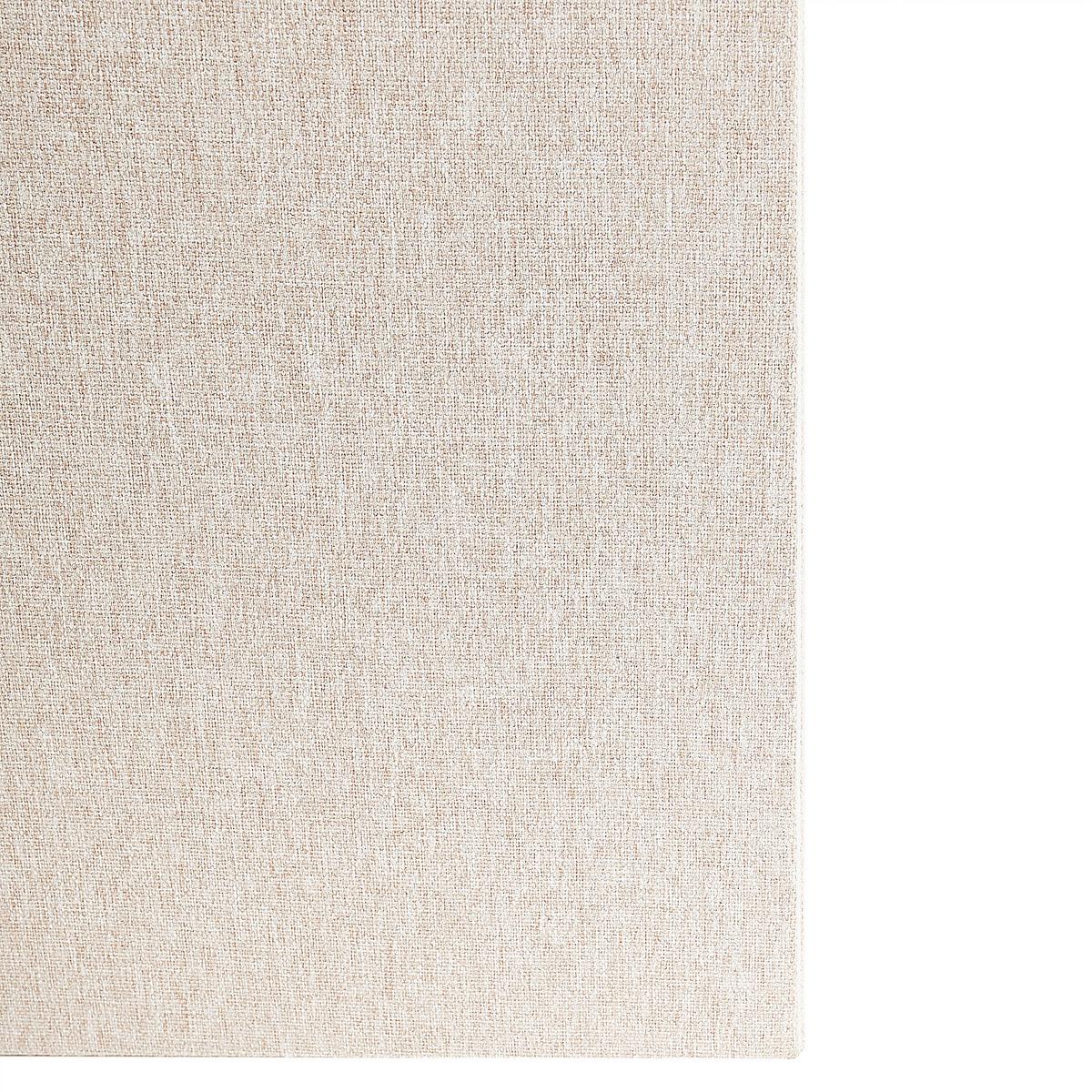AKUSTIK-RAUMTEILER Beige Slimmy - Beige, Kunststoff (120/160/2cm) - Beliani