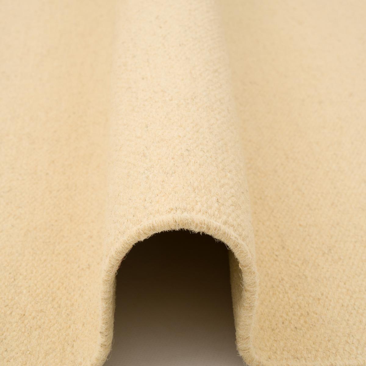 WOLLE NATUR TEPPICH KELIM MILA - Creme, Textil (70/300cm) - Pergamon