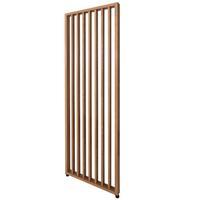SEITENWAND FÜR PERGOLA Braun - Braun, Metall (68/220/6cm) - MCW