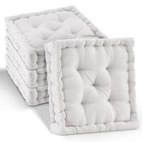 STUHLKISSEN Mila 40/40/8cm Natur (4tlg) - Naturfarben, Textil (40/40/8cm) - Beautissu 