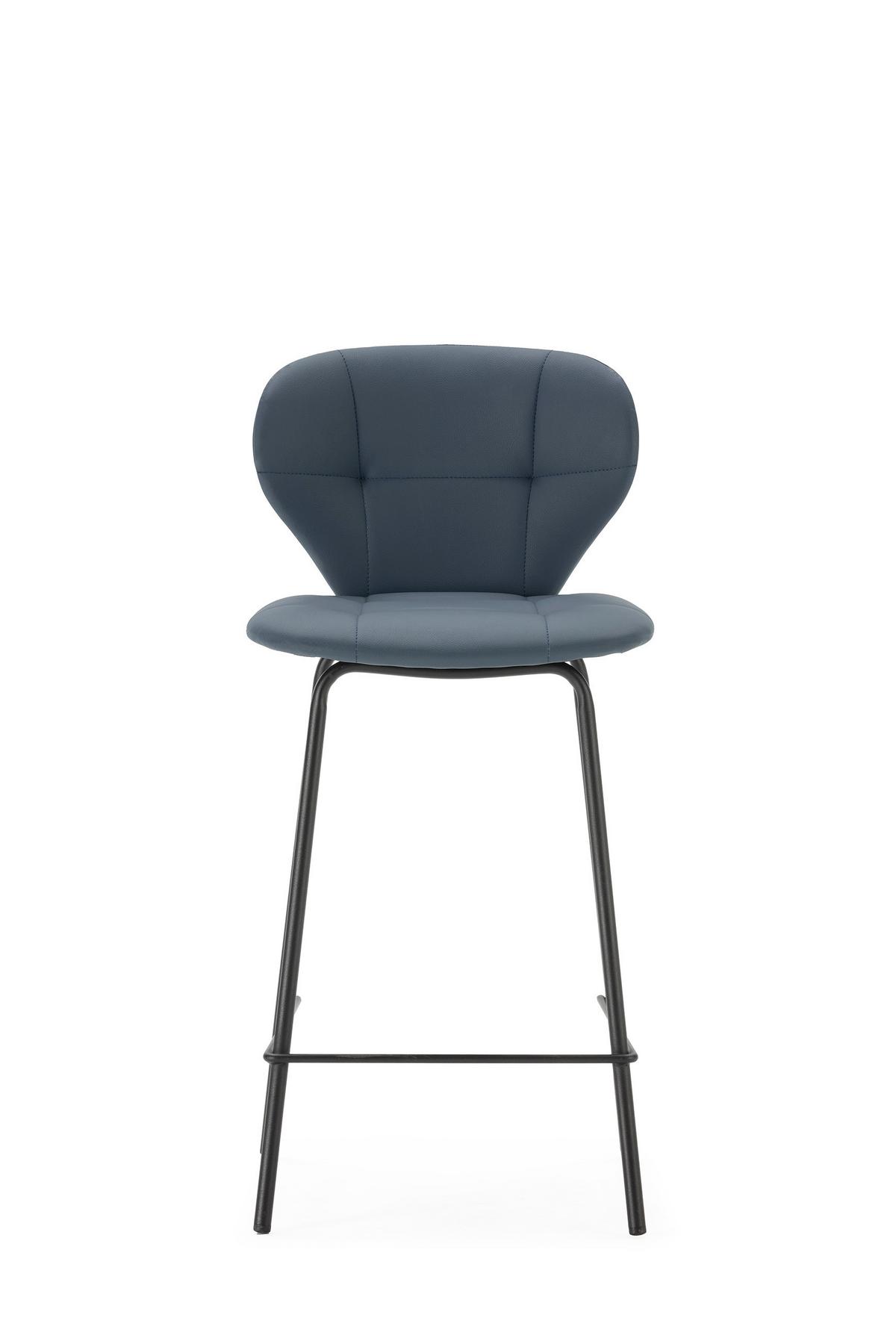 BARHOCKER Maura Grau 45/52/67 cm 2er-Set - Grau, Textil (52/67/45cm) - Calicosy