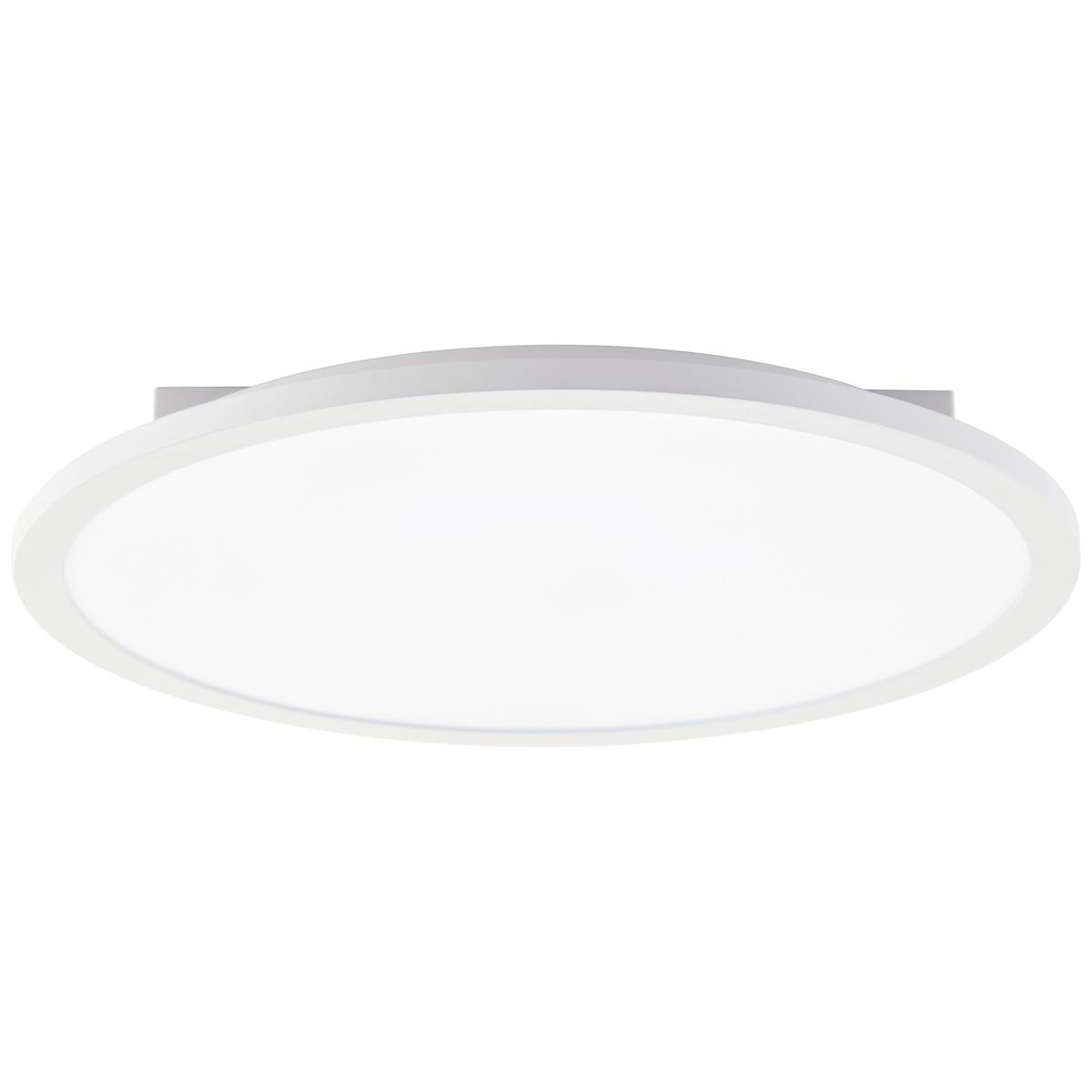 DECKENAUFBAU-PANEEL Briston G80714/05 - Weiß, Metall (42/42/5.7cm) - Brilliant