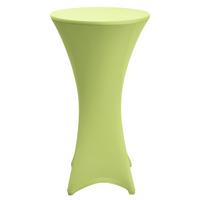 STEHTISCHHUSSE Stella Ø 80 cm Hellgrün - Hellgrün, Textil (80/120cm)