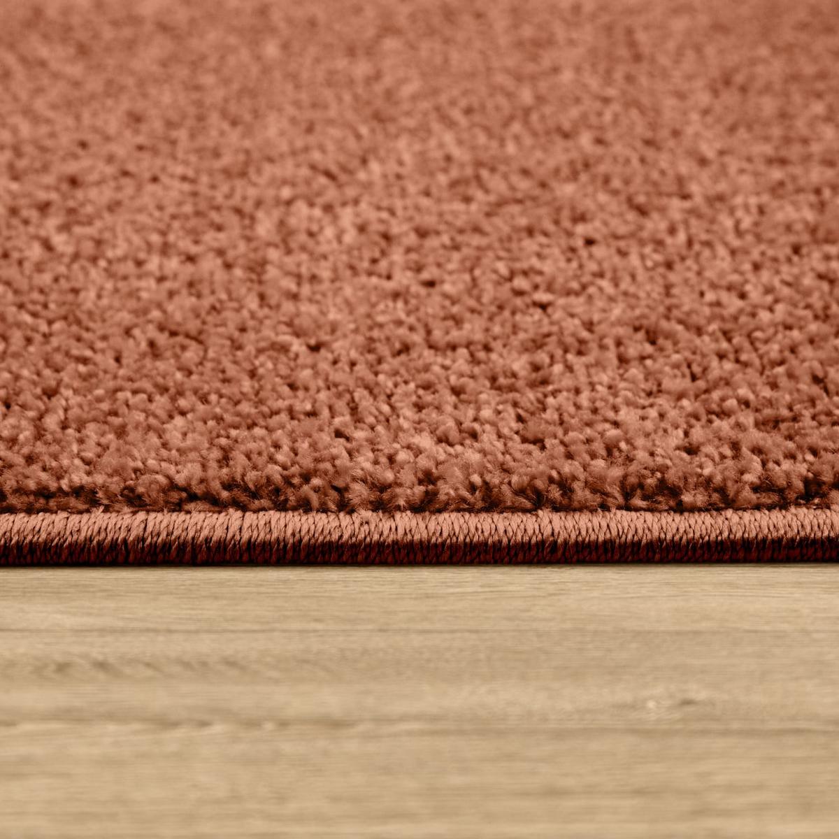 KURZFLORTEPPICH Waschbar, einfarbig, Braun, 60 x 100 cm - Braun, Textil (100/60cm) - KADIMA DESIGN