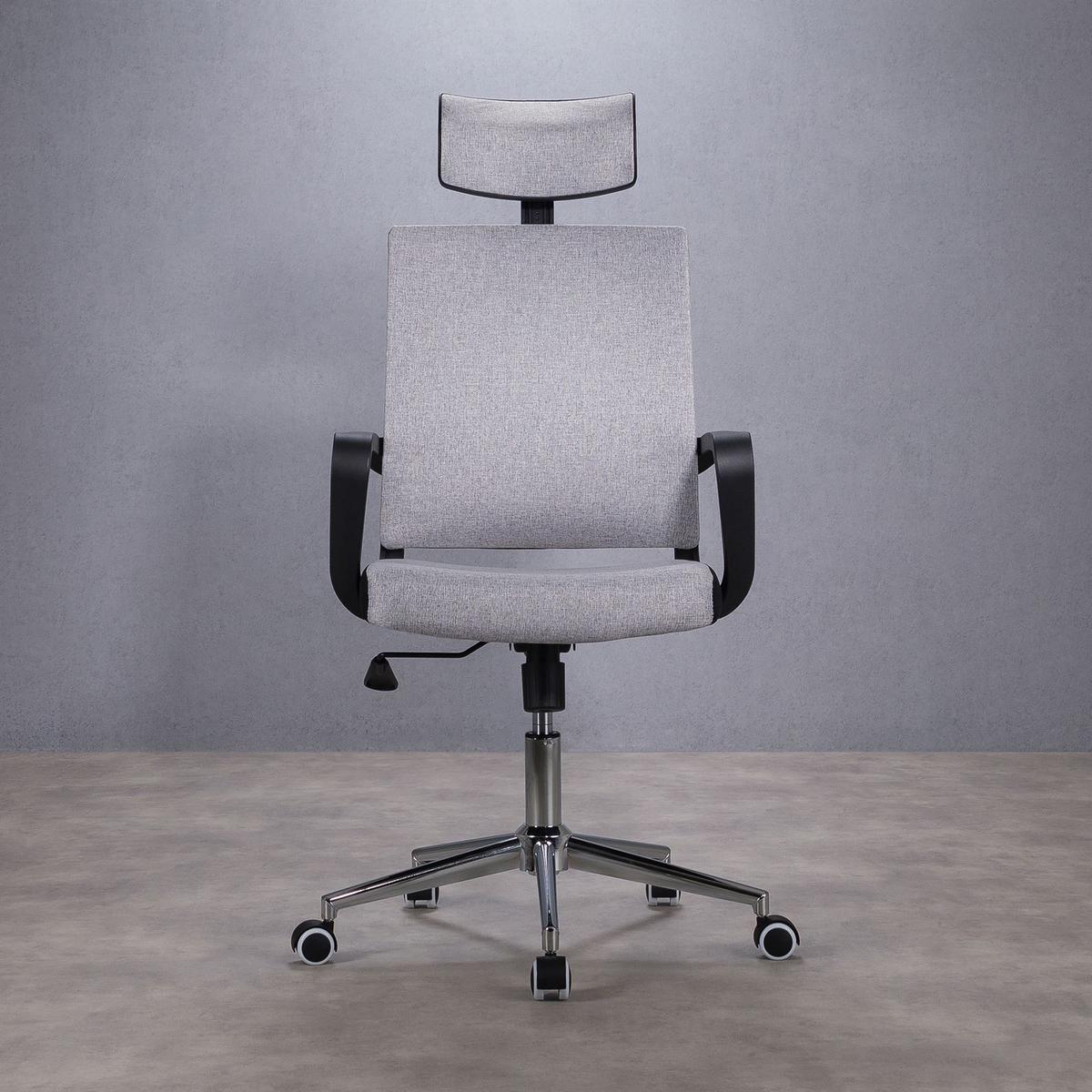 BÜRODREHSTUHL HERRY grau - Grau, Textil (57/124/62cm) - IDIMEX