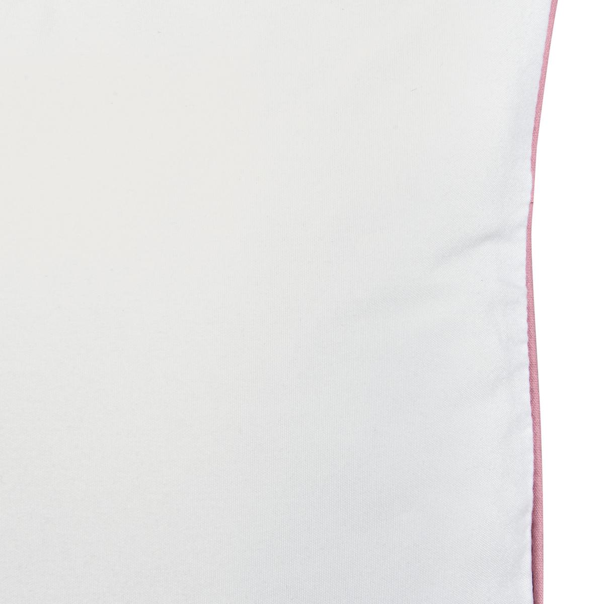 GARTENKISSEN 2er-Set Purpur 45/45 cm Tvista - Violett/Weiß, Textil (45/12/45cm) - Beliani