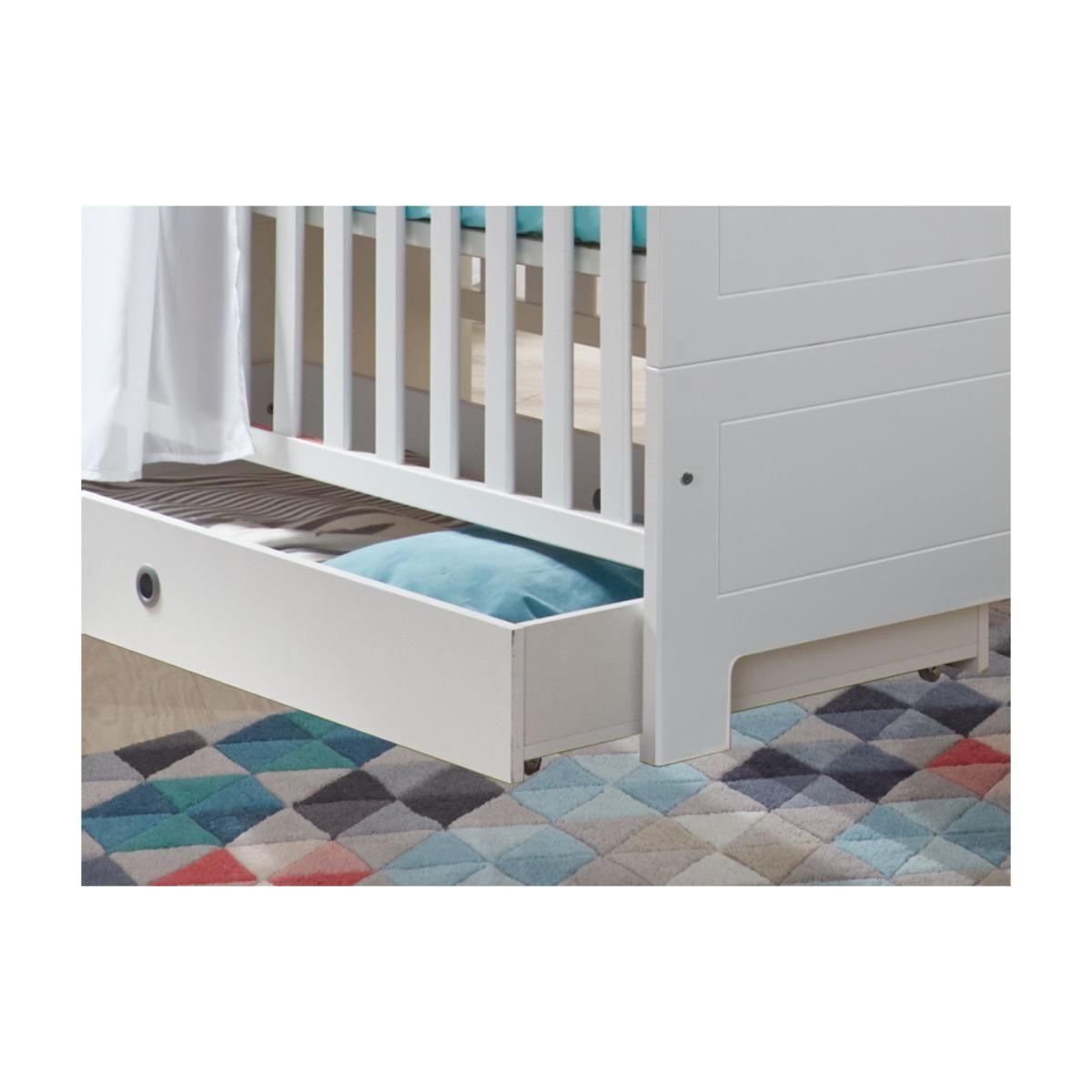 BETTSCHUBKASTEN für Babybett Thilo - Weiß, Holzwerkstoff (137/16/63cm) - arthur berndt