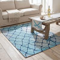 FLACHWEBTEPPICH Keitum 160x230 cm - Türkis, Textil (160/160cm) - Sansibar SYLT