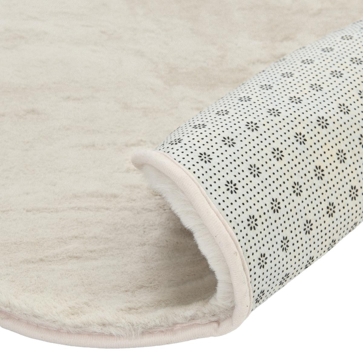 TEPPICH Hellbeige 80/120 cm Parson - Beige, Kunststoff (120/80cm) - Beliani