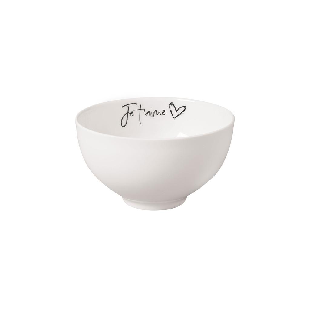 BOL JE T'AIME Statement weiß ø 13,8 cm - Weiß, Keramik (13.8cm) - Villeroy & Boch