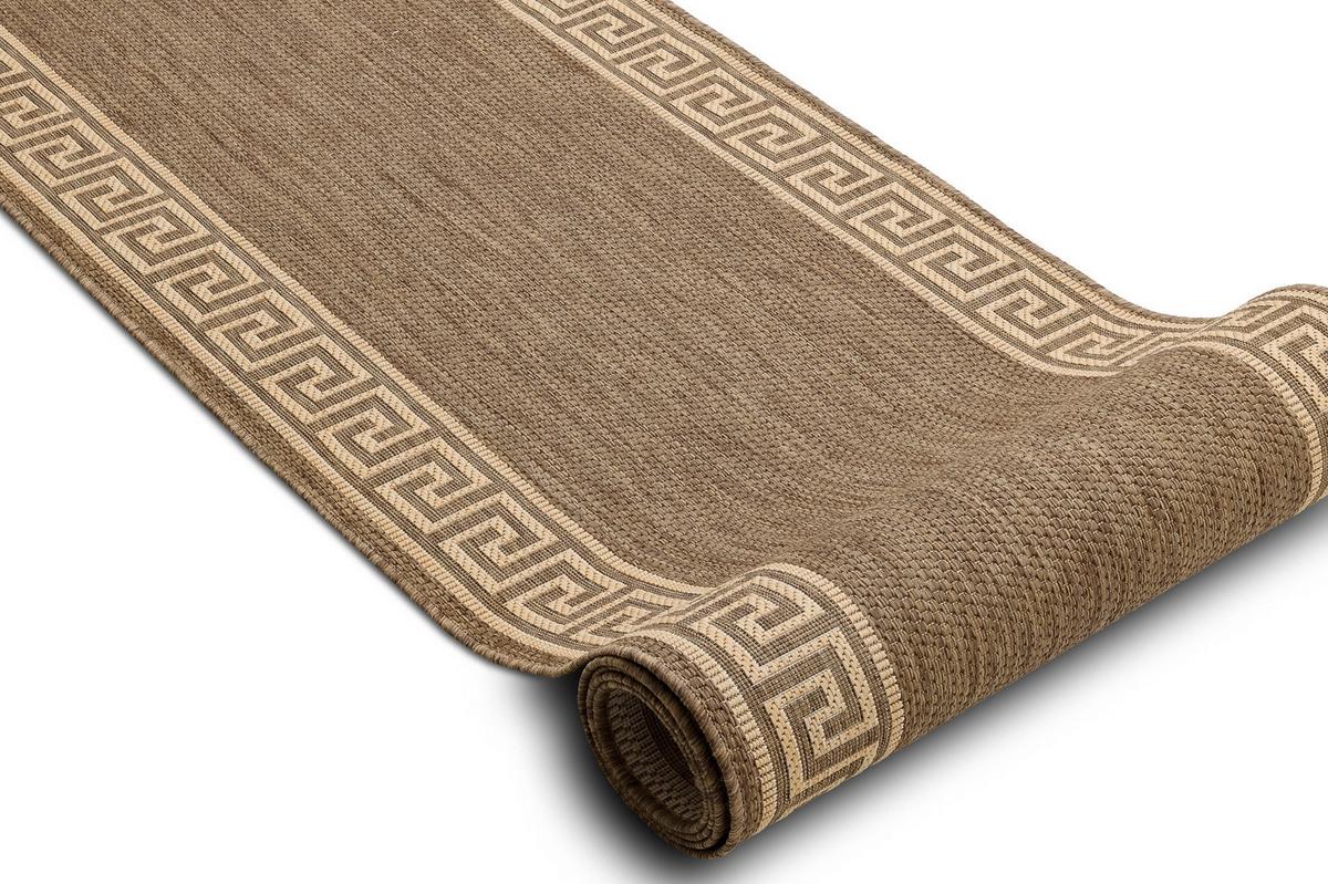 LÄUFER SIZAL FLOORLUX 80/120 cm - Braun, Textil (80/120cm) - rugsX