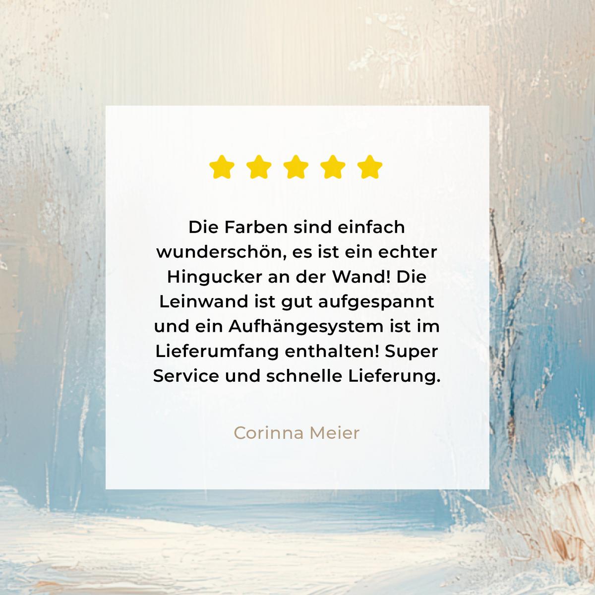 LEINWANDBILD Wald - Winter - Natur - Abstrakt - Schnee Wandbild 40x30 cm - Weiß, Textil (40/30cm) - MuchoWow