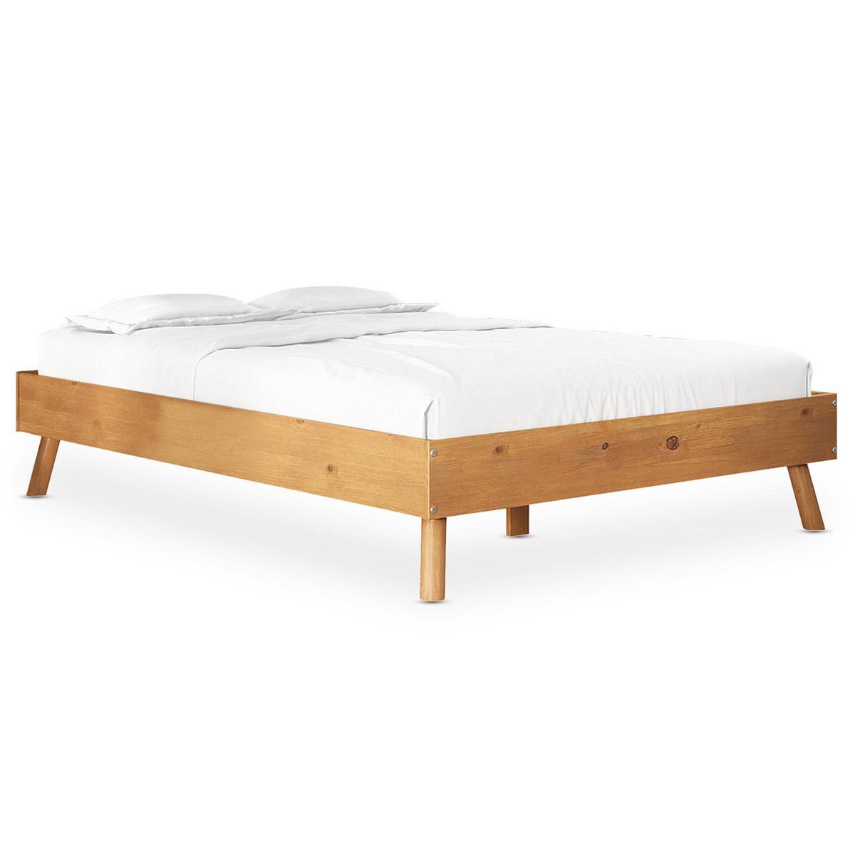 FUTONBETT KARRI 140x200 cm Eiche - Eichefarben, Holz (140/200cm) - IDIMEX