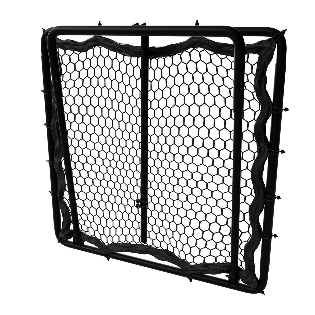 REBOUNDER Fußball 100x100 cm klappbar - Schwarz, Metall (100/97cm) - Artsport