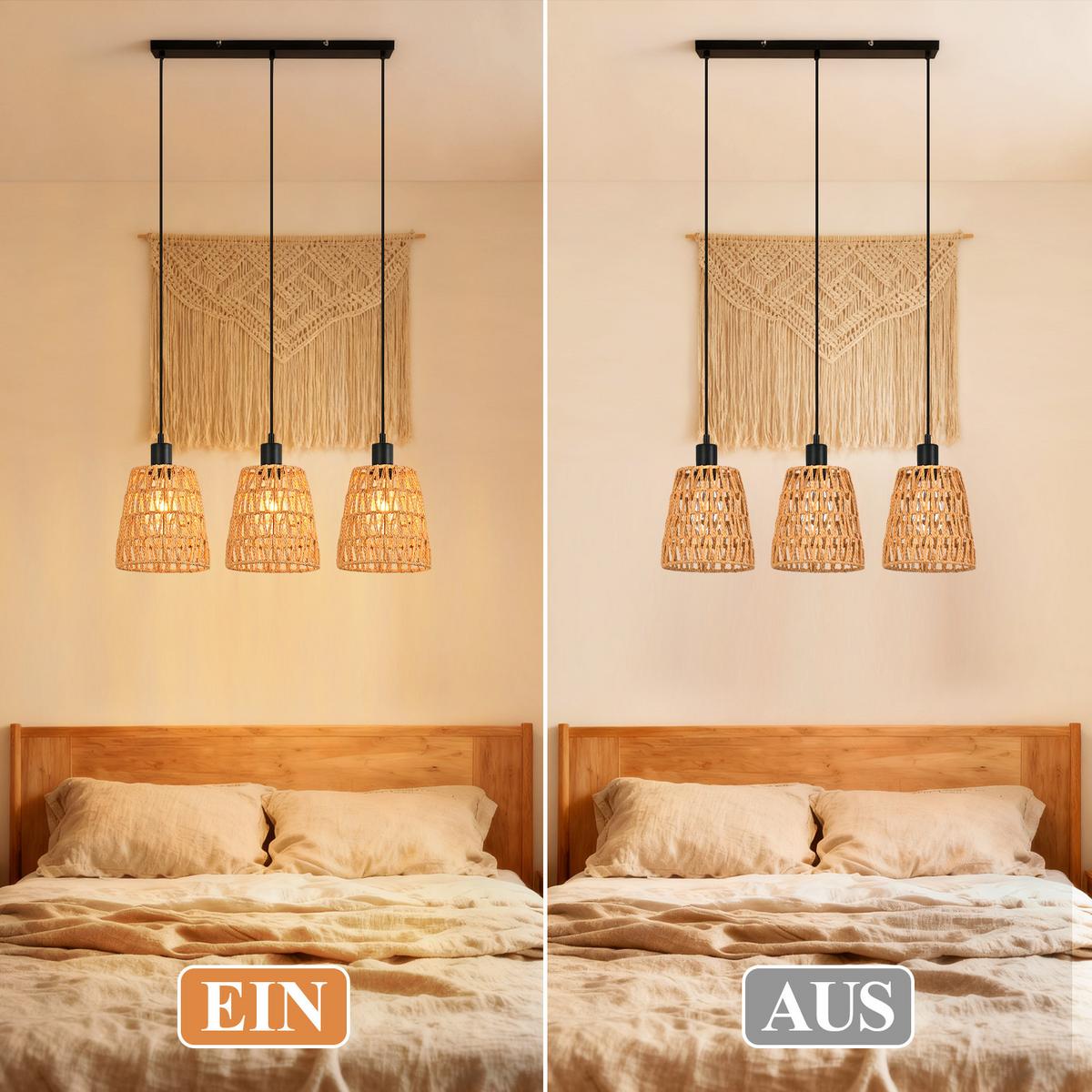 PENDELLEUCHTE Benedict 70/56/120 cm - Braun, Metall (70/56/120cm) - ZMH