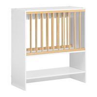 TELLERHALTER Weiß - Weiß, Holz/Holzwerkstoff (64/71/24cm) - SoBuy