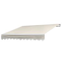 ALU-MARKISE Cremeweiß - Weiß, Textil (500/18/300cm) - MCW