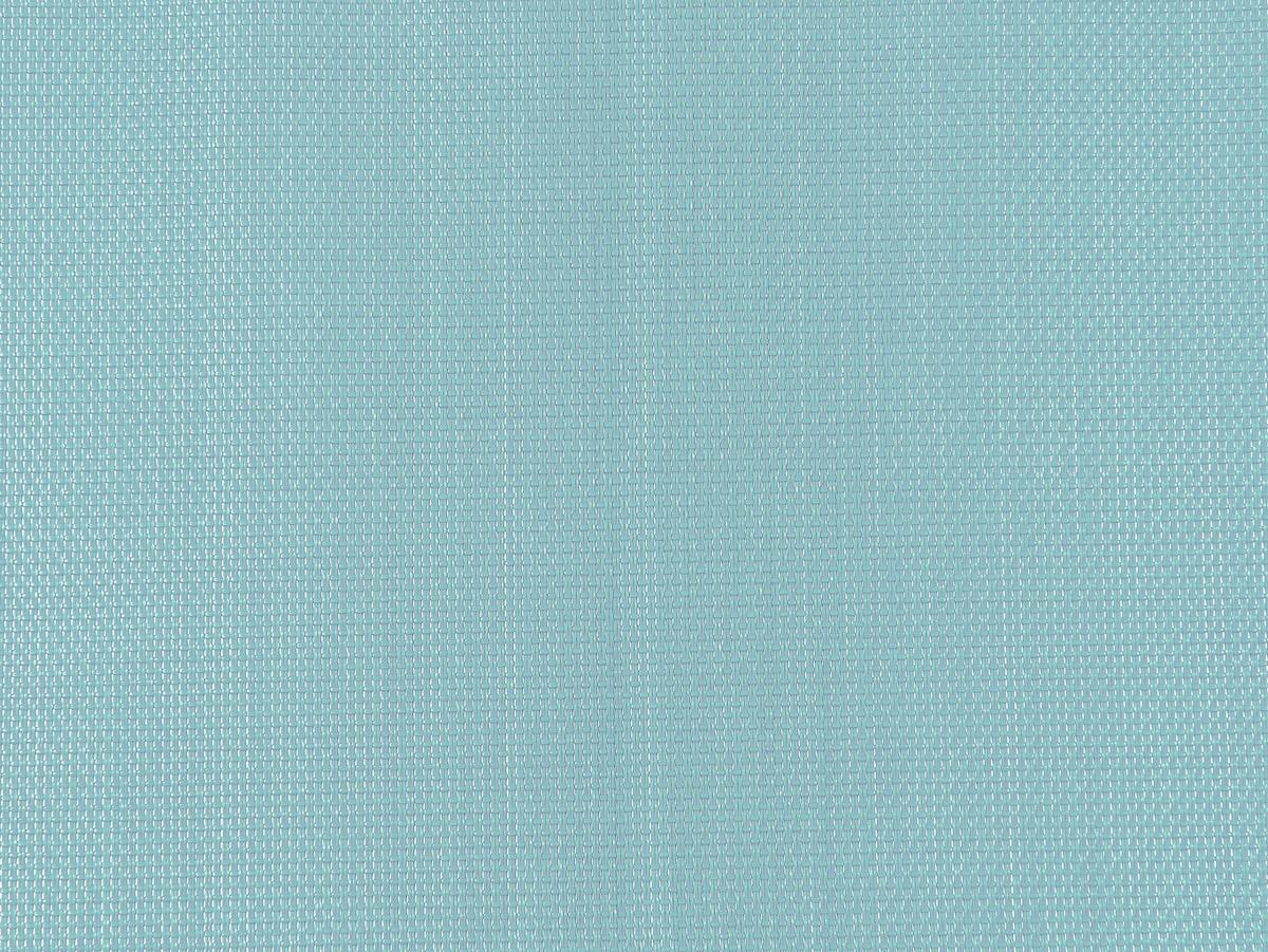 GARTENLIEGE schwarz/blau Locri II - Schwarz/Hellblau, Metall (60/79/95cm) - Beliani