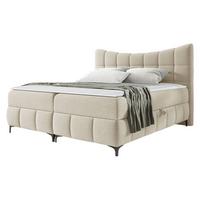 BOXBETT Nova - H3 - Schwarz/Naturfarben, Holz/Textil (180/200cm) - MIRJAN24