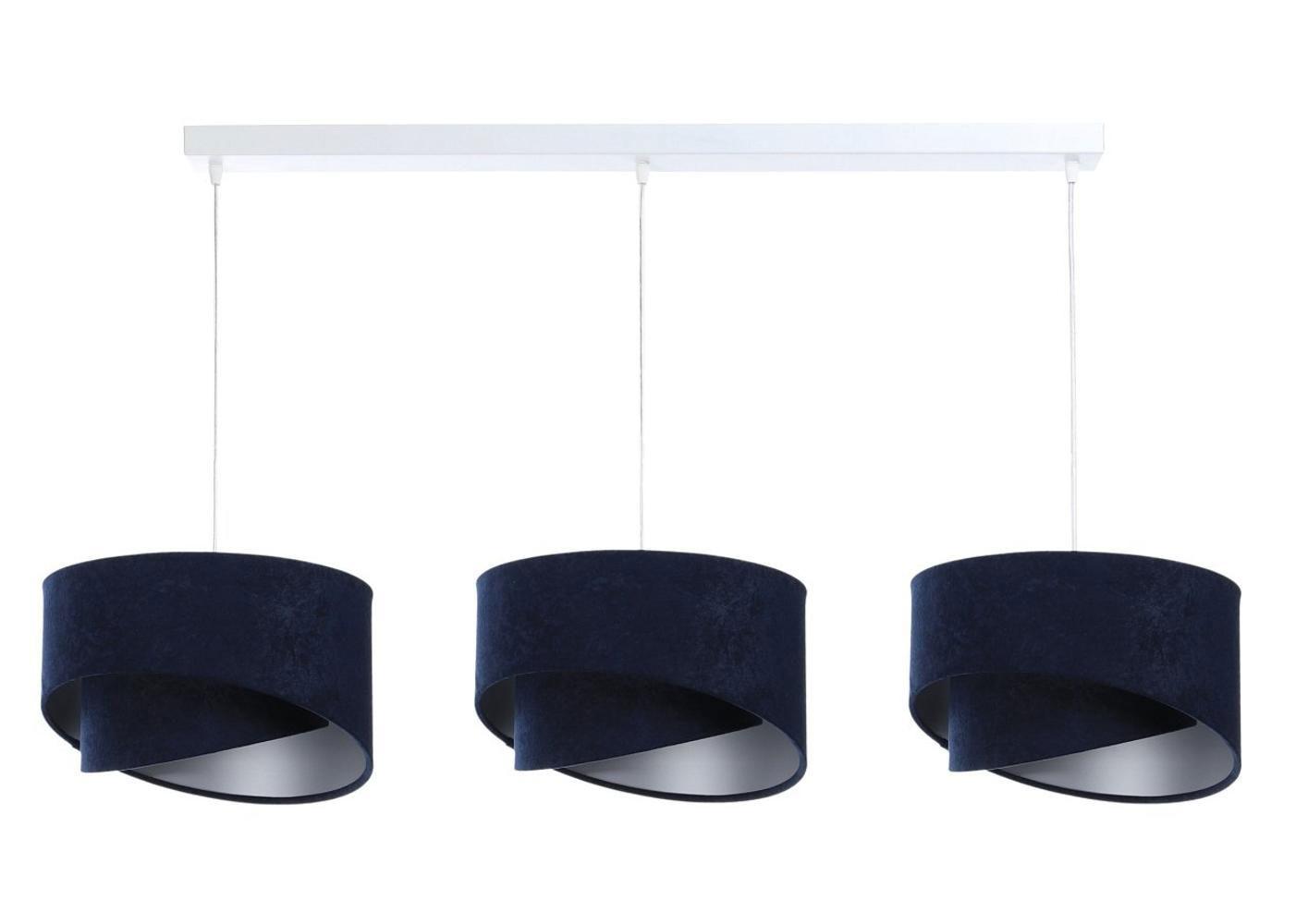 HÄNGELEUCHTE Blau 30/18 cm - Blau, Kunststoff (30/0.3/18cm) - ONZENO