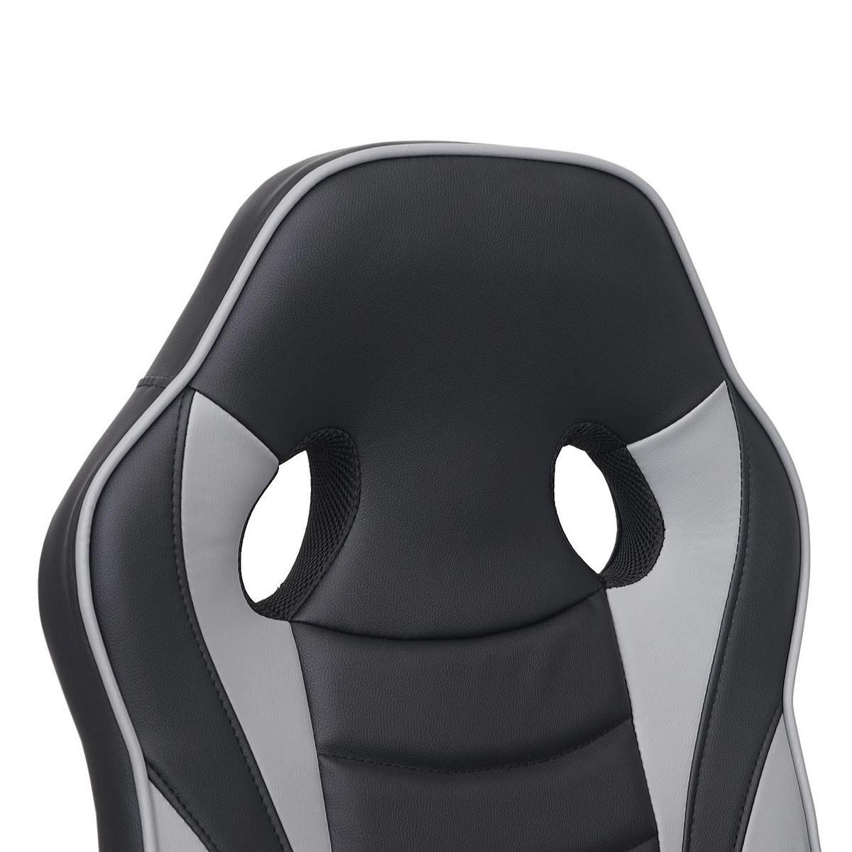 BÜROSTUHL Schwarz, Grau - Schwarz/Grau, Textil (63/119/64cm) - MCW