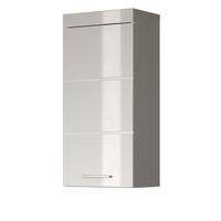 HÄNGESCHRANK weiß Hochglanz 37 x 77 cm, Badschrank hängend - Weiß, Holzwerkstoff/Kunststoff (37/77/23cm) - Top.Furn