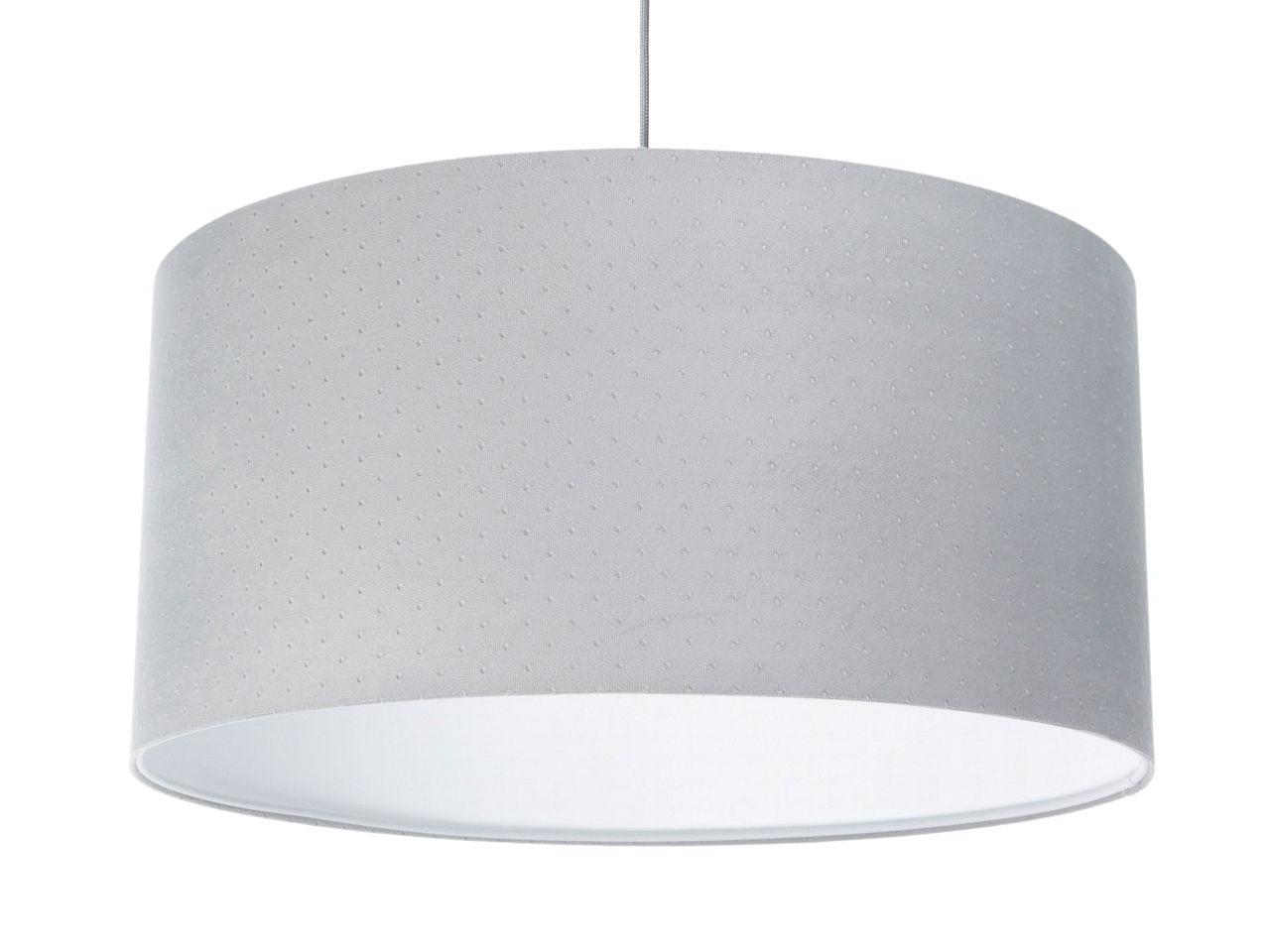 HÄNGELEUCHTE Grau 60/30 cm - Weiß/Grau, Kunststoff (60/1.1/30cm) - ONZENO