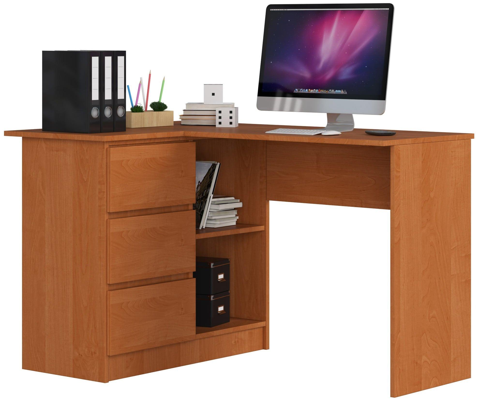 SCHREIBTISCH Erlefarben 77/124/85 - Erlefarben, Holzwerkstoff (135/50/77cm) - RAUMHIRSCH FURNITURE