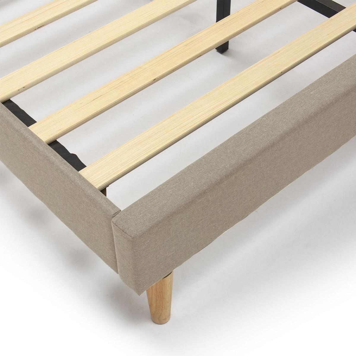 POLSTERBETT 90x190 cm Sorni, Beige - Beige, Textil (195/98/113cm) - VS Venta-stock