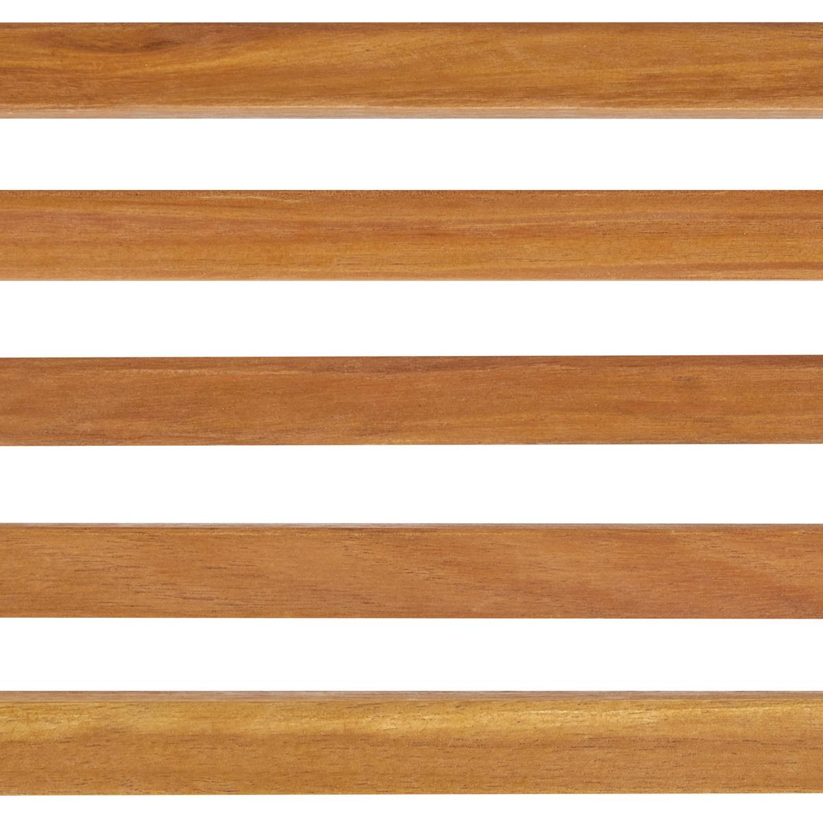 GARTENTISCH Akazienholz hellbraun 120/70 cm Bellano - Hellbraun, Holz (70/120/70cm) - Beliani
