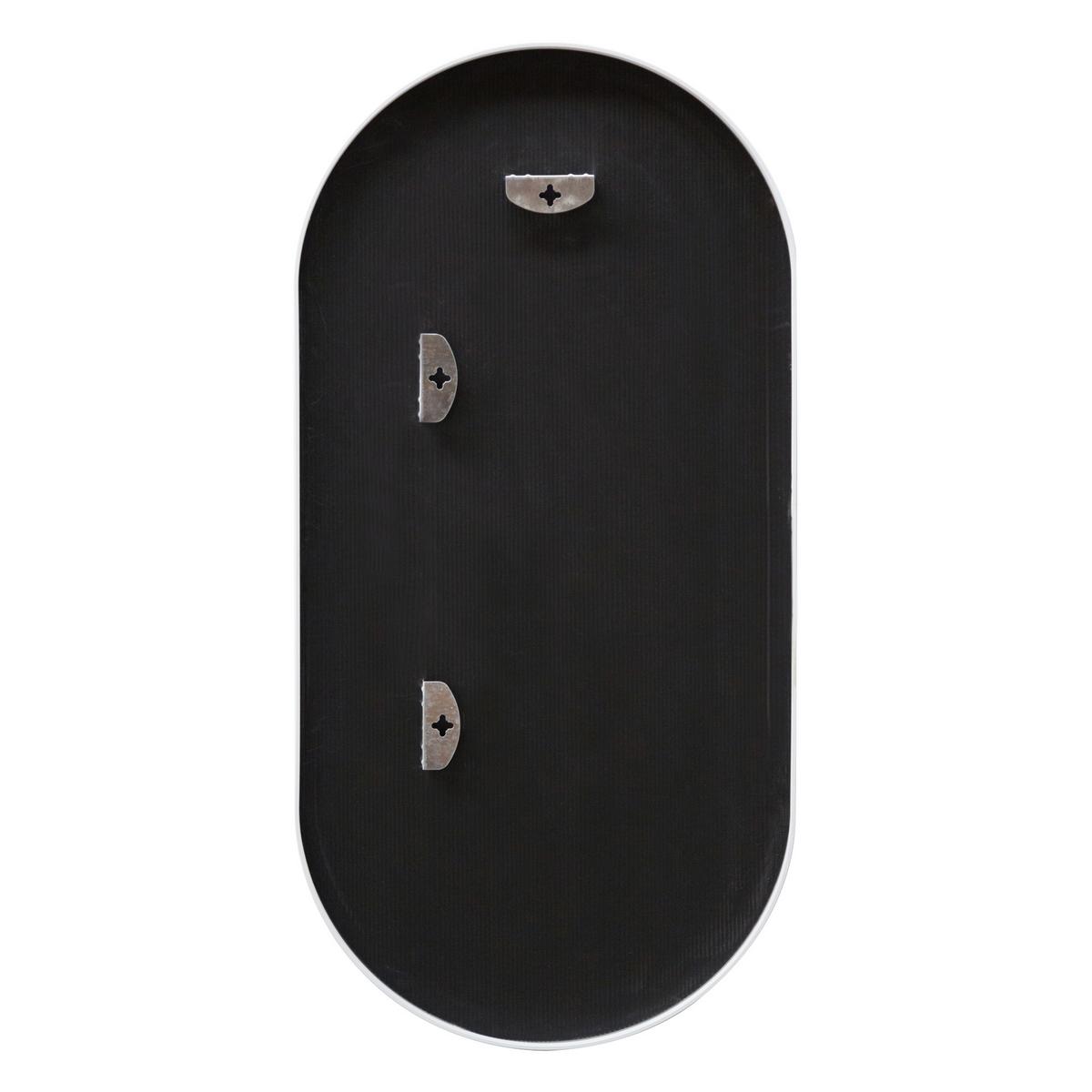 WANDSPIEGEL Corato - Weiß, Glas/Metall (38.4/2.8/78.4cm) - [en.casa]