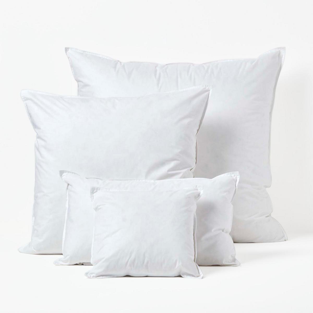 FÜLLKISSEN 65/65 cm – Super-Mikrofaser - Weiß, Textil (65/65cm) - Homescapes