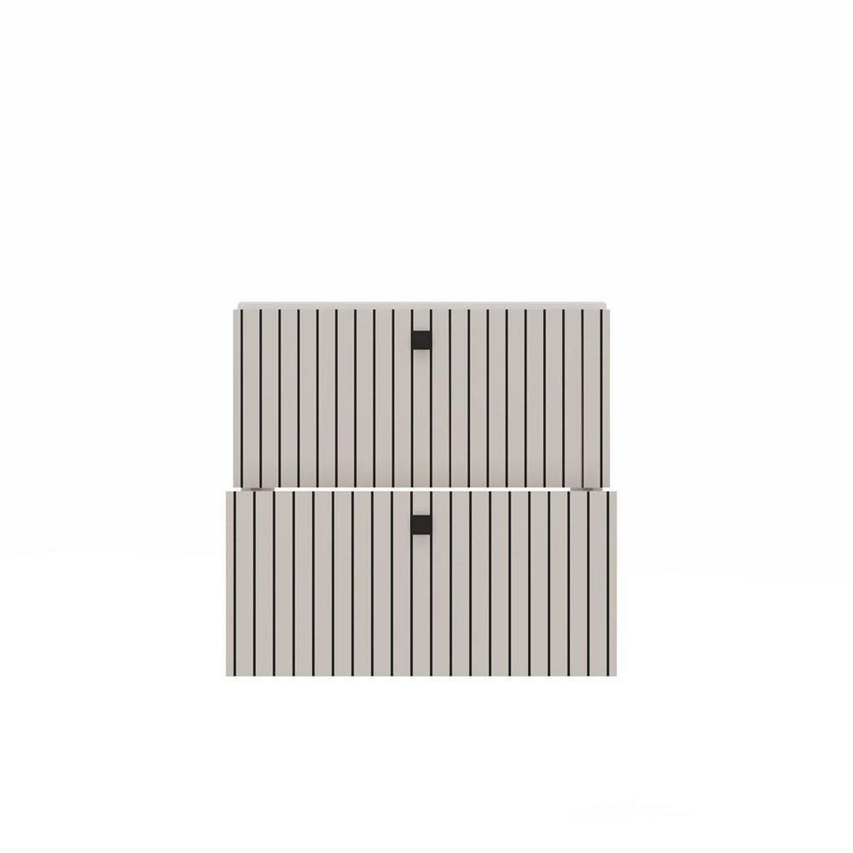 WASCHBECKENUNTERSCHRANK Kaschmir 60/59/47 - Kaschmir, Holzwerkstoff (60/59/47cm) - RAUMHIRSCH FURNITURE