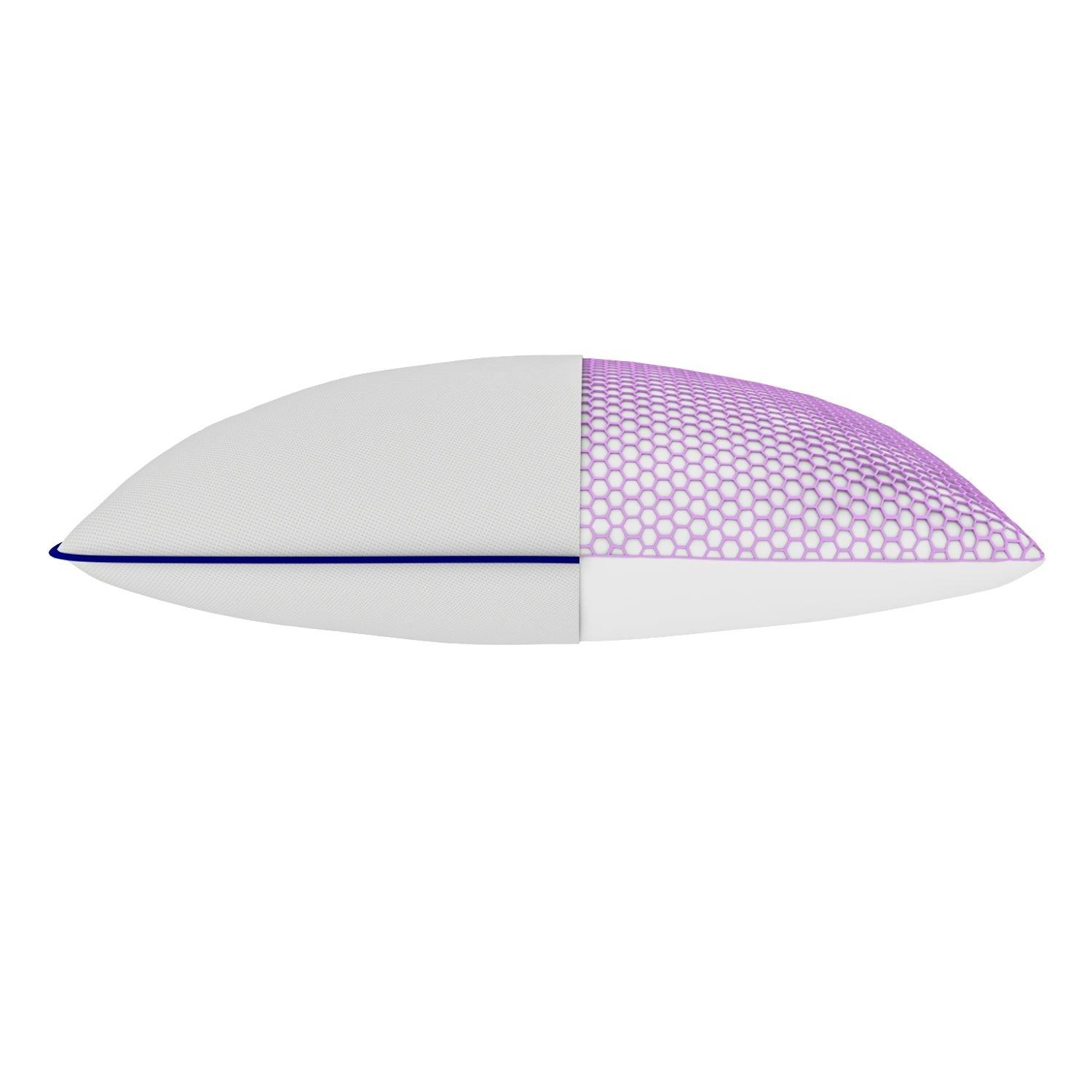 NACKENKISSEN Memory Foam 40x80 cm – ergonomisches Premium Kopfkissen mit kühlendem Bezug, formstabil & atmungsaktiv - Weiß, Textil (40/80cm) - Mister Sandman